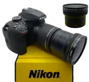 PRO X17 HIGH DEFINITION DEDICATED FISHEYE MACRO LENS FOR NIKON D3400 D3500 D5600