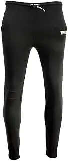 [Diadora] Mens Squadra Pants Casual Drawstring - Black - Size XXS
