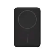 Belkin BOOST?CHARGE Magnetic Wireless Power Bank 2.5K - Black (BPD002btBK) - MagSafe Case Compatible - Magnetic Power Boost - Uninterrupted Charging