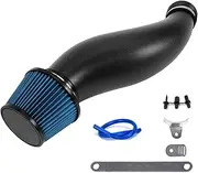 For 92-00 Honda Civic 94-01 Acura Integra Cold Air Intake Pipe Kit Power High Flow with Air Filter Compatible with 1992-2000 Honda Civic EK EG & 1994-2001 Acura Integra DC EG EK DC (Black)