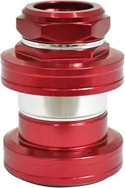 YST Old School BMX 1" Threaded Bike Headset 32.7 Cups 26.4mm, Red, YT2888