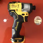 ∞沙莎五金∞得偉 DEWALT DCF801 10.8V/12VMAX 無碳刷可調速衝擊起子機(單主機)無電池