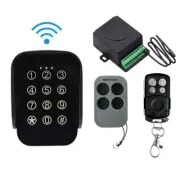 Touch Panel Wireless Keypad Gate Opener Rolling Code 433mhz with Receiver and RF