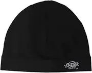Syna World Skull Cap, Central CEE Beanie Running Hat - Black Breatherble Windproof Knitwear Skully for All Season- synaworld
