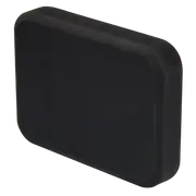 Stern Pad Jumbo Black 6.5" x 4.75" x 1" Vhb Adhesive