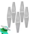 Metal Grass String Trimmer Head Replacement Lawn Mower Saw Blades 8pcs Accessori