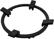 NUZAMAS Wok Ring Universal Non-Slip Cast Iron Wok Rack 8.6Inch Cast Iron Wok Support Ring Pot Holder Gas Stove Accessories Gas Range Replacement Parts for Kitchen