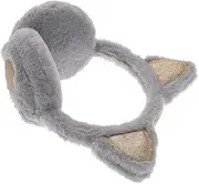 [WOFASHPURET] cat ears earmuffs headbands for women athletic winter headband workout headbands for men ear warming cover ear covers furry warm earmuffs men keep warm ear muffs women's Plush