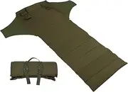 Modern Warrior 5'3" Tactical Shooting Mat - Padded Roll Up Design with Elbow Wings