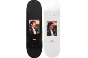 Supreme x Michael Jackson Skateboard Deck Black/White SS17 (SUPH004) One Size