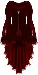 [PTBNRDC] Women's Tuxedo Gothic Tailcoat Jacket Steampunk VTG Victorian Coat Wedding Uniform