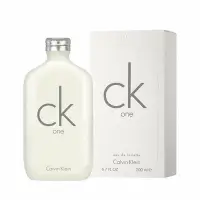 在飛比找Yahoo奇摩購物中心優惠-Calvin Klein CK ONE中性淡香水 200ml