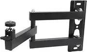 Foldable Projector Wall Mount, Metal Steel Universal Adjustable Wall Projector Mount, 20‑40cm Length with 1/4 Screw Size, 360 Rotating for Home Theaters & Office