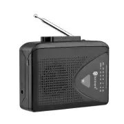 Portable Cassette Player FM AM Radio Mini Stereo Tape Player Automatic Stop L7W7