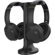 AVANTREE HTD6129B Dual 2.4G Wireless Headphone Duet With Charging Dock Set