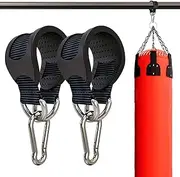 Hanging Strap for Boxing Bag, Hanging Strap for Punching Ball Fitness | Pair of Non-Slip Sports Equipment, Robust Support for Pulley Hammock Rings Gymnastics Swing