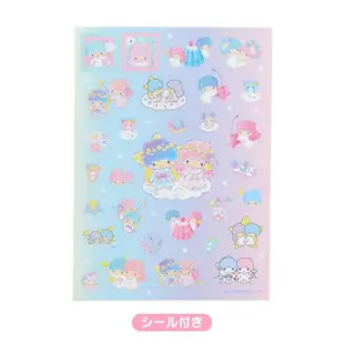 【SANRIO 三麗鷗】彩色便條本 附貼紙 雙子星 KikiLala 星座