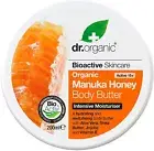 Dr. Organic Bioactive Manuka Honey Body Butter Aloe Shea Jojoba + Vit E 200ml