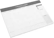 Angoily Undated Monthly Planner Notepad Weekly Daily Calendar Writable Habit Tracker Journal Task Checklist for Students Employees Portable Design for Home Office Use