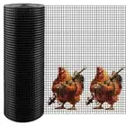 Black Hardware Cloth, 1/2 inch 24 inch x 50ft 19 Gauge Black Vinyl Coated Har...