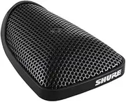 Shure CVB-B/O Boundary Condenser Microphone with 12 Feet Cable, Omnidirectional - Black