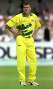 Cricket World Cup 1999 GLEMM McGRATH AUSTRALIA Old Cricket Photo 3