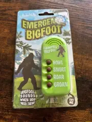 Archie McPhee Emergency Bigfoot Electronic howl snort roar groan Yeti Sasquatch