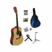 Axiom Steel String Beginners Pack - Full Size Natural