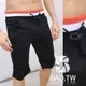 壞男Body Fit。限量棉質休閒短褲-雙扣綁繩 (黑)【L / XL】(居家褲、健身褲、休閒褲、海灘褲)