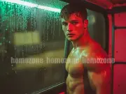 Striking Male Capture, Beefcake Euphoria, 4x6 Glossy Print – Original Art