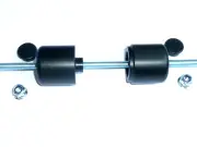 TRIUMPH STREET CUP 2017-2023 FRONT AXLE CRASH MUSHROOMS PROTECTORS BOBBINS