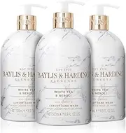 Baylis & Harding Elements White Tea & Neroli Hand Wash, 500 ml (Pack of 3) - Vegan Friendly