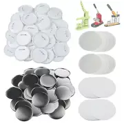 100 Sets 75mm3 inch Button Parts for Button Maker Machine 75mm Round Badge Bu...