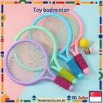 【SELL WELL】🦄 TOY🦄KIDS BADMINTON TENNIS SET RACKET PARENT-C