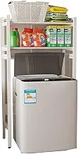 Laundry Room Organization Rack Metal Shelf Above Washing Machine Space Saving Storage for Detergent and Bathroom Essentials