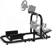 Dardoo G920 Racing Simulator Cockpit Fit for Logitech/Fanatec/Thrustmaster G27,G29,G923,T300RS,TXRW, Excluding Steering Wheel, Pedals, Handbrake, and Seat