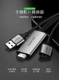 在飛比找Yahoo!奇摩拍賣優惠-含運便宜賣 綠聯 usb 手機同步線 平板同步線 HDMI輸