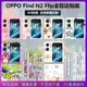 新品促銷 3M材質 適用OPPO Find N2 Flip 折疊 手機背膜 全包邊 背貼 邊框 貼膜 中軸鉸鏈 貼紙