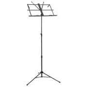Folding Music Book Stand Height Adjustable Tripod Legs Heavy Duty Steel Holder