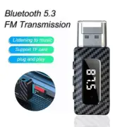 2-in-1 USB Bluetooth 5.3 Transmitter & Receiver AUX Audio Adapter for TV/PC/Car