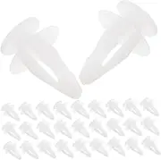 TINEASUR 100pcs Door Retainer Clips Plastic Fasteners for Automotive Trim and Panel Compatible with Mitsubishi Models Easy Installation Sturdy Protection Fit