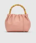 Oroton Gretel Rosewood Pink Mini Top Handle in Lambskin Leather