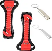 Pack of 4 Car Safety Hammer, Car Window Safety Hammer, Car with Belt Cutter, Car Window Breaker, Seat Belt Cutter, Emergency Hammer for Car, Large Car Window, Emergency Hammer for Car, Bus, Car