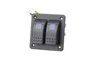 TechBrands Illuminated Rocker Switch Panel (Blue LED)