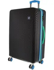 [GAP] Stripe Medium 67cm Hard-Shell Suitcase in Black
