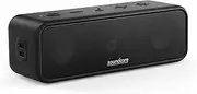 Soundcore 3 by Anker, Bluetooth Speaker with USB-C Connection, Stereo Sound, BassUp, Pure Titanium Diaphragm Drivers, 24H Playtime (Black)