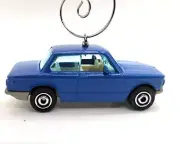 for BMW 1969 2002 Car Custom Christmas Ornament 1:64 Diecast Blue