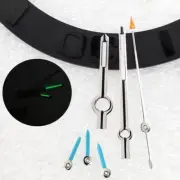 Blue Small Second Hand with Silver Trim and Green Lume for Japan VK63 Movement