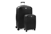 Roncato Ypsilon Hardsided Spinner Suitcase Duo Set - Black