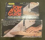 Vintage Stanley Saw Angle Guide #85-180 square & angled cuts USA NOS